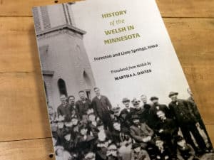 History of the Welsh in Minnesota book cover