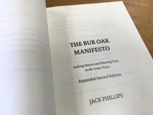 Bur Oak Manifesto book pages