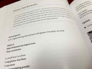 Cookbook page example