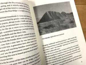 Natural Treasures of the Great Plains book pages
