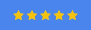 Google review stars
